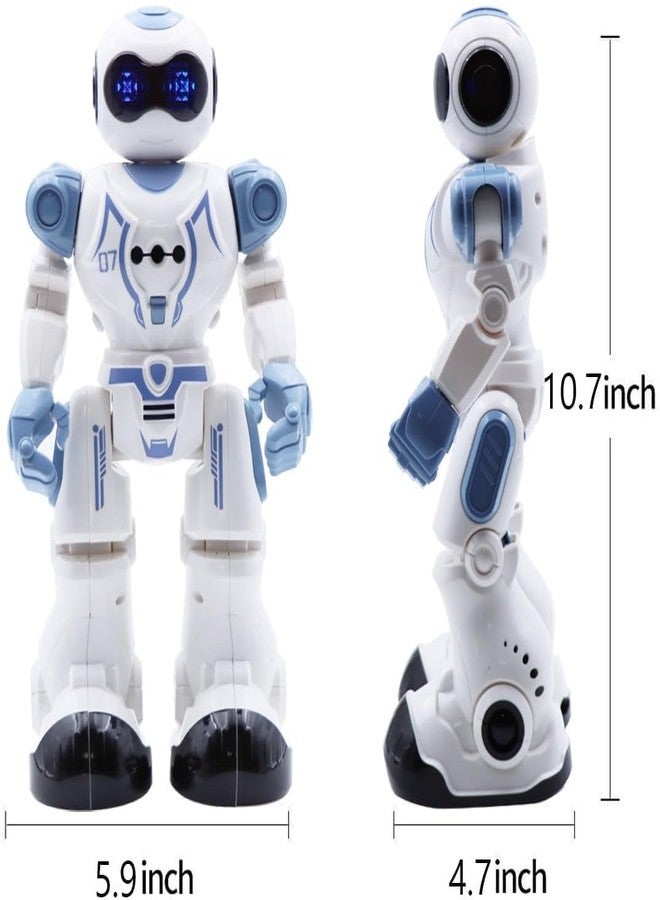 EXOMOON روبوت EXOMOON قابل لإعادة الشحن يعمل بالتحكم عن بعد، مزود بخاصية استشعار الإيماءات، راقص وقابل للبرمجة، للأطفال، مع أضواء وأصوات - Image 5